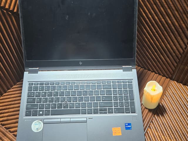 HP ZBook Fury 15 G8, photo réelle