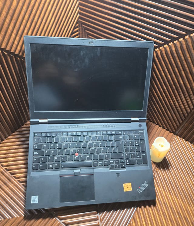 Lenovo ThinkPad P15 Gen 1, صورة حقيقية