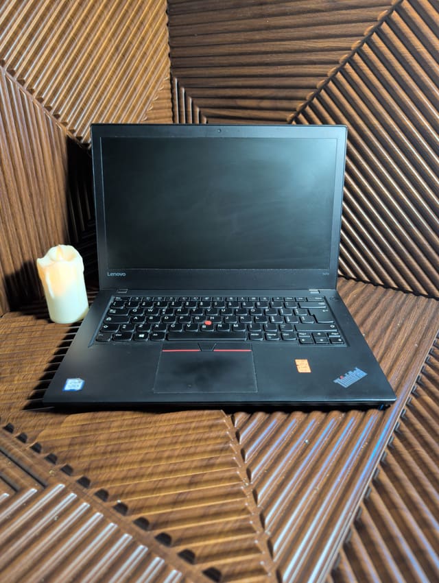 Lenovo ThinkPad T470, صورة حقيقية